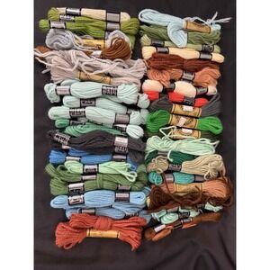 Huge Lot Wool Yarn Needlepoint Tapestry Crewel Crafts Mixed Colors Brands